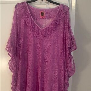 Purple Lace kimono